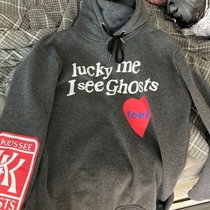 LUCKY ME I SEE GHOSTS HOODIE